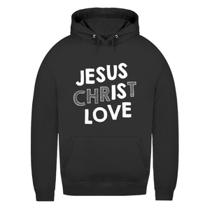 Damen Hoodie jesus christ love