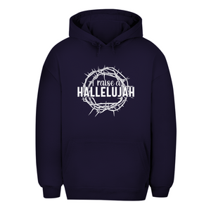 Unisex Oversize Hoodie i raise a hallelujah dornenkrone