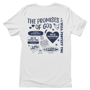 Damen T-Shirt the promises of god psalm 107:1