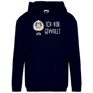 Kinder Hoodie ich bin gewollt