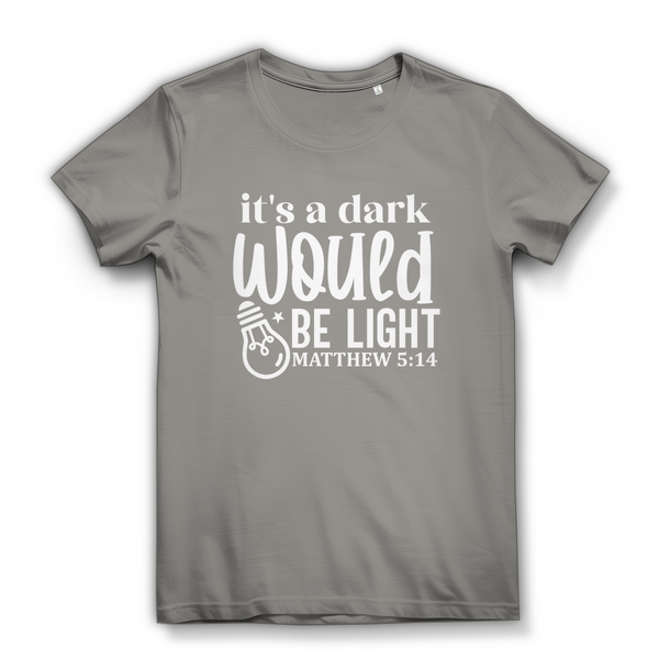 Damen Premium Bio T-Shirt would be light matthew 5:14