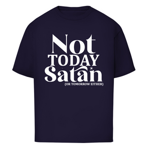 Oversize T-Shirt not today satan