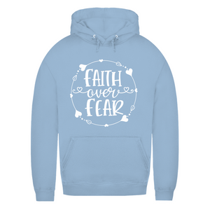 Damen Hoodie faith over fear