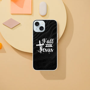 y'all need jesus iPhone-Hülle