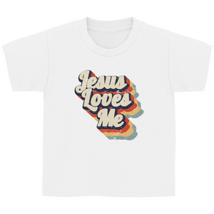 Kinder T-Shirt jesus loves me