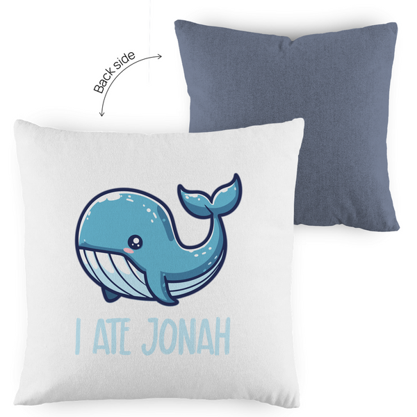 Kopfkissen zweifarbig i ate jonah wal