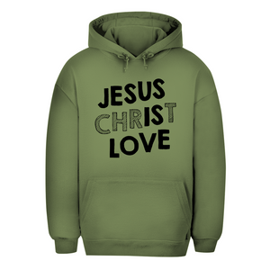 Unisex Oversize Hoodie jesus christ love