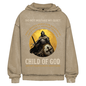 Oversize Washed Hoodie child of god