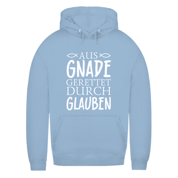 Damen Hoodie aus gnade gerettet