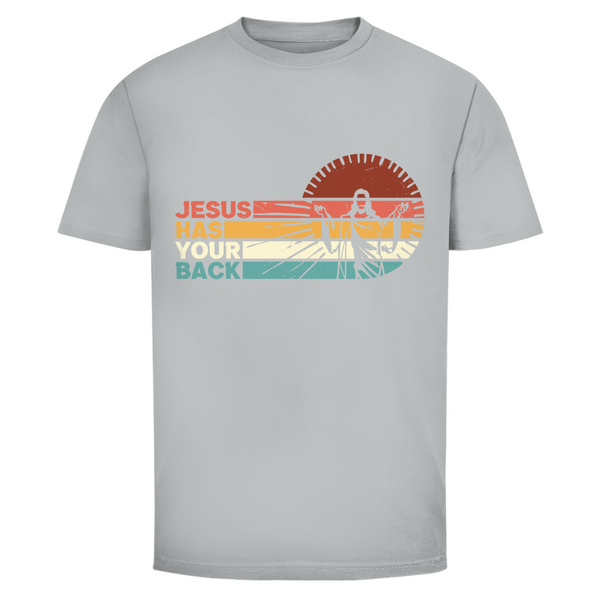 Herren T-Shirt jesus has your back