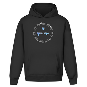 Oversize Hoodie Ohne Kordel you are strong amazing