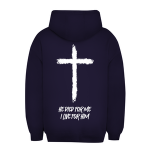 Unisex Oversize Hoodie he died for me i live for him