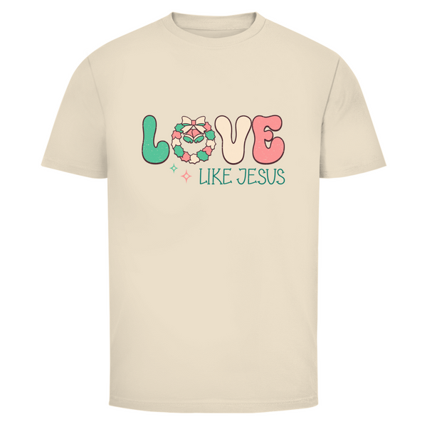 Herren T-Shirt love like jesus