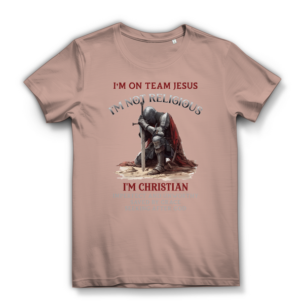 Damen Bio T-Shirt i am christian