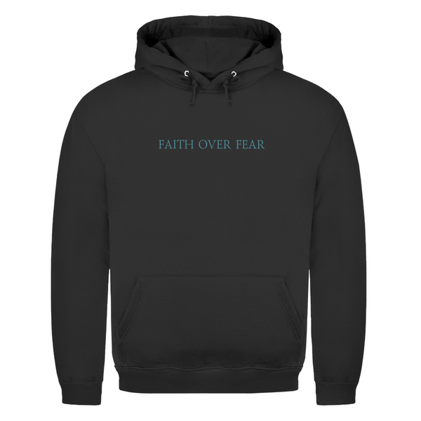 Herren Hoodie faith over fear psalm 118:6