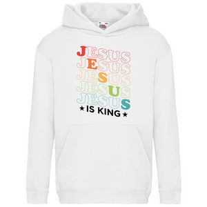 Kinder Hoodie jesus is king