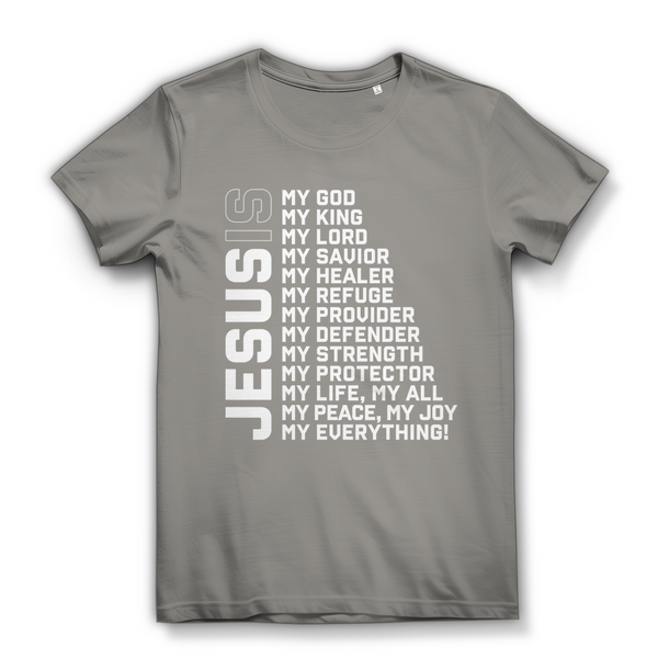 Damen Bio T-Shirt jesus is my god