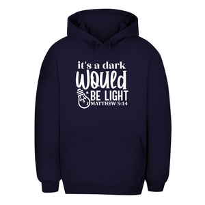 Unisex Oversize Hoodie would be light matthew 5:14
