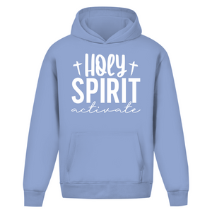 Oversize Hoodie Ohne Kordel holy spirit activate