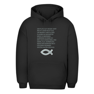 Unisex Oversize Hoodie ICHTHYS spruch