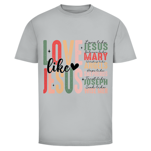 Herren T-Shirt love like jesus