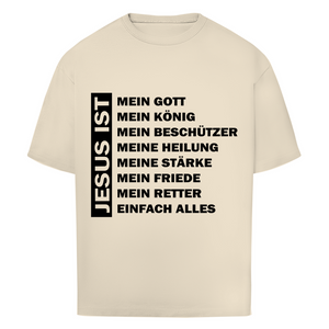 Oversize T-Shirt jesus ist mein gott