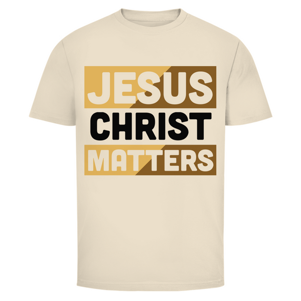 Herren T-Shirt jesus christ matters