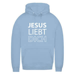Damen Hoodie jesus liebt dich