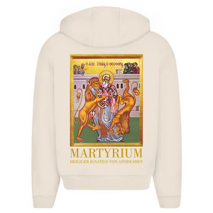 Oversize Zipper Hoodie martyrium ignatius von antiochien
