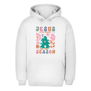 Unisex Oversize Hoodie jesus is reason for the season