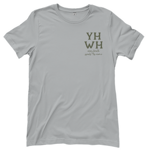 Damen T-Shirt yhwh every breath speakt his name