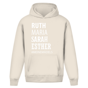Oversize Hoodie Ohne Kordel ruth maria sarah esther
