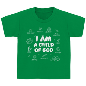 Kinder  T-Shirt i am a child of god