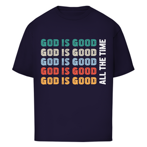 Oversize T-Shirt god is good retro