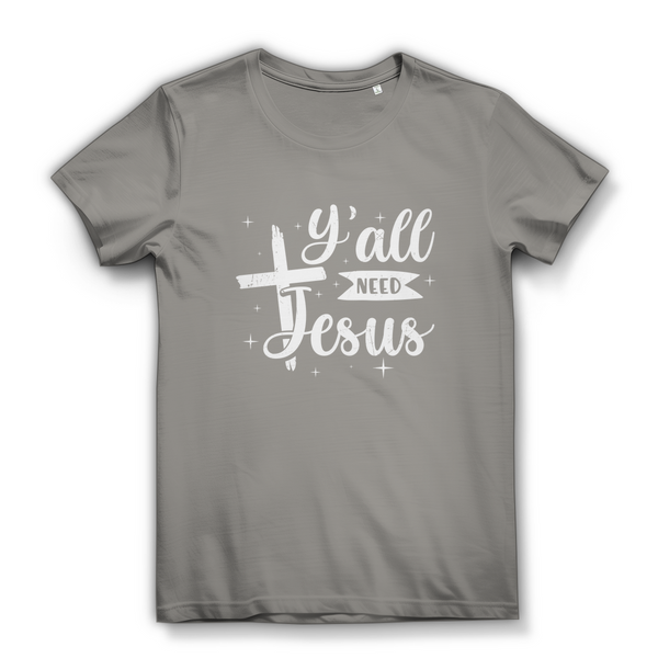 Damen Bio T-Shirt all you need jesus