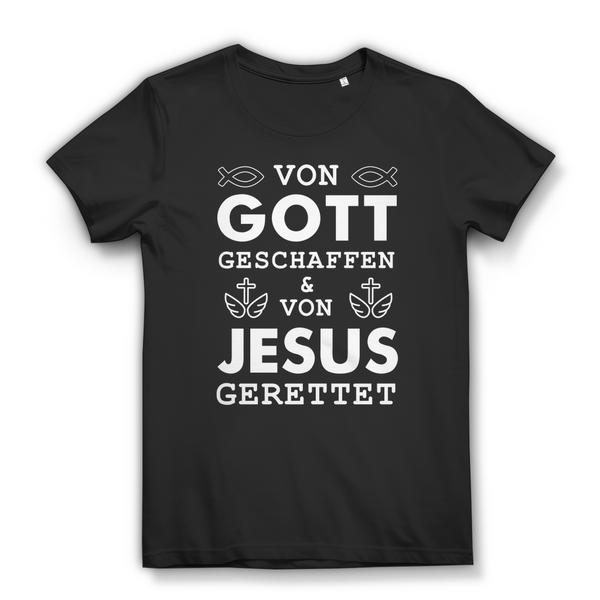 Damen Bio T-Shirt von gott geschaffen