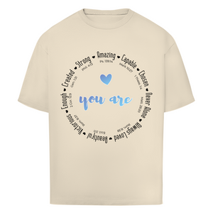 Oversize T-Shirt you are strong amazing