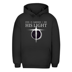 Unisex Oversize Hoodie even in darkness i see his light