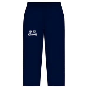 Oversize Sweatpants ask god not google