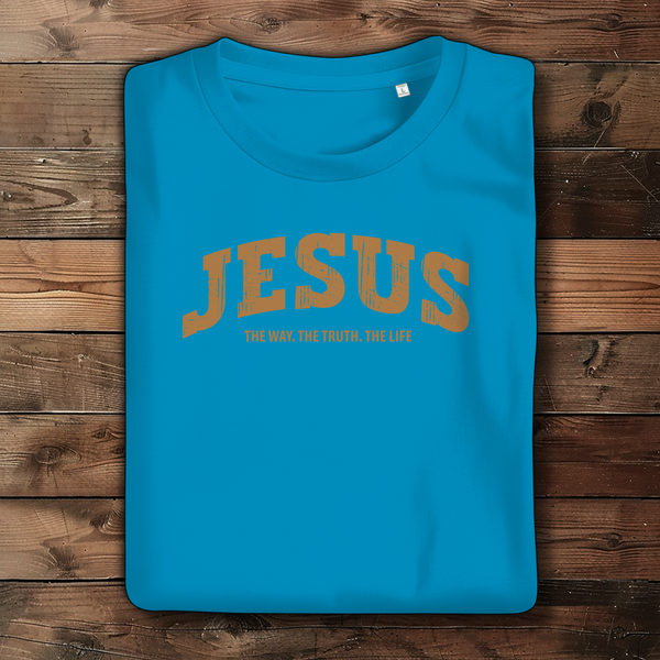 Damen  Bio T-Shirt jesus the way the truth the life