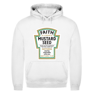 Herren Hoodie nothing shall be impossible matthew 17:20