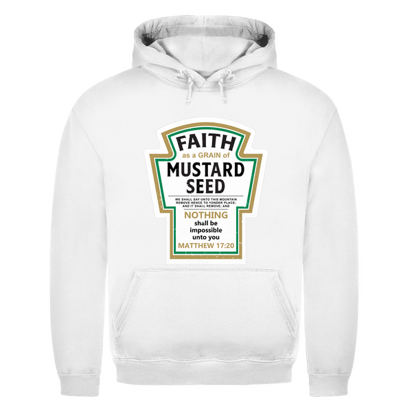 Herren Hoodie nothing shall be impossible matthew 17:20