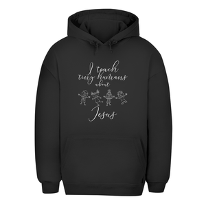 Unisex Oversize Hoodie i teach tiny humans about jesus