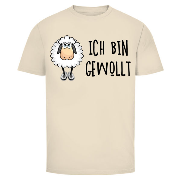 Herren T-Shirt ich bin gewollt