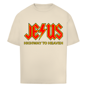 Oversize T-Shirt jesus highway to heaven