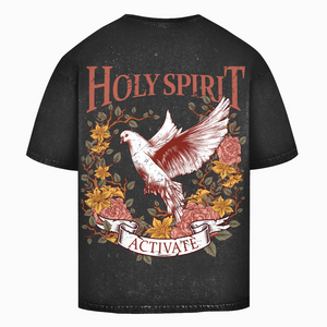 Oversize Washed T-Shirt holy spirit activate