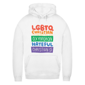 Damen Hoodie lgbtq christian