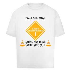 Oversize T-Shirt christian under construction