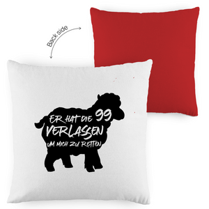 Kopfkissen zweifarbig er hatte die 99 verlassen schaf