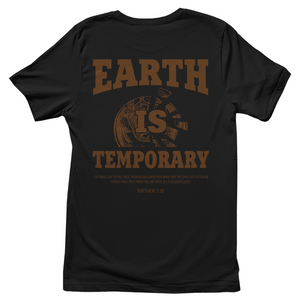 Damen T-Shirt earth ist temporary matthew 5:18